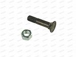 Болт M12x55x20-12,9 кв. поголовник с гайкой, Lemken 3015786