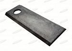 Нож косилки (125х56х4 мм) короткий КПРН03441/КРН2103404 